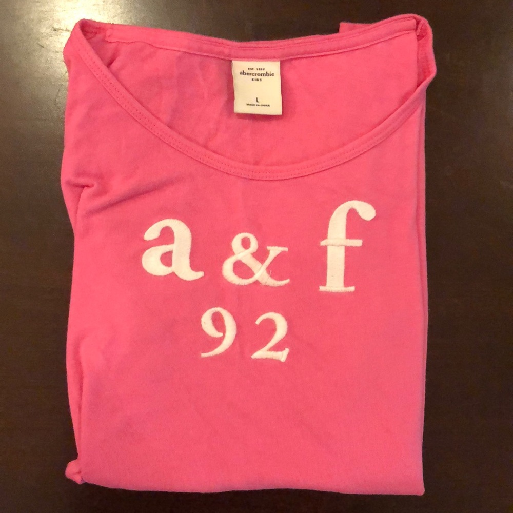 Abercrombie kids Pink shirt
